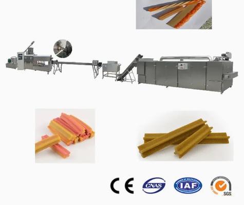 पट्टी, छड़ी, हड्डी आकार कुत्ते खाद्य Extruder प्रसंस्करण के उपकरण / कुत्ते खाद्य मशीनरी