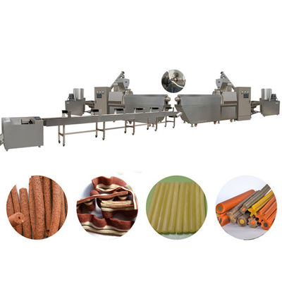 लघु हड्डी कुत्ते स्नैक्स पालतू खाद्य प्रसंस्करण लाइन, ट्विस्ट कुत्ते खाद्य मेकर मशीन का इलाज करता है