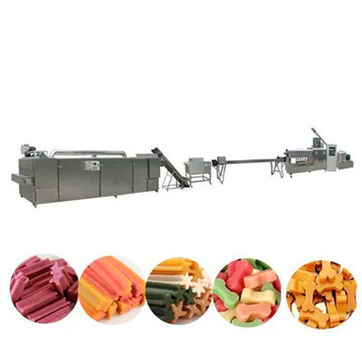 मल्टी आकार के कुत्ता खाद्य Extruder उपकरण / सूखी कुत्ते खाद्य मशीन बनाना