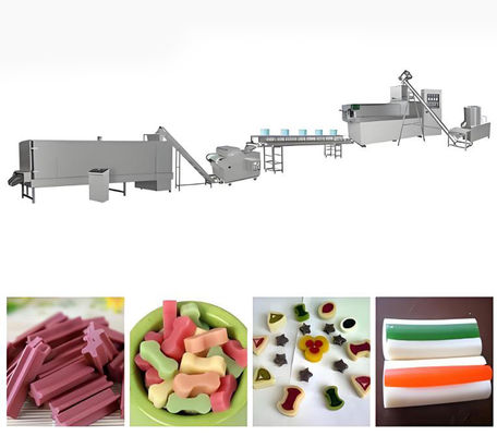 चिकित्सकीय देखभाल मुड़ पालतू पशु चिकित्सक कुत्ते खाद्य Extruder मशीन 145kw 380V