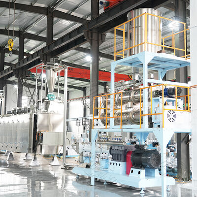 High Output Manufacturing Pet Dry Dog Food Production Line Extruder Floating Fish Feed Pellet Making Processing Machine