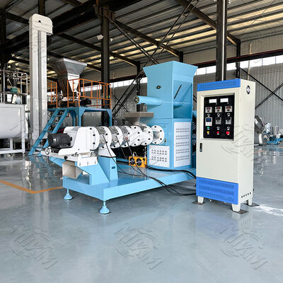 High efficiency and cost-effective Factory Price Dry Type Fish Feed Extruder Pellet Making Floating Fish Feed Extruder