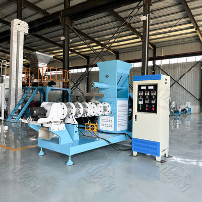 pet food pellet production line Floating Fish Feed Pellet Mill single Screw Extruder for Fish Food