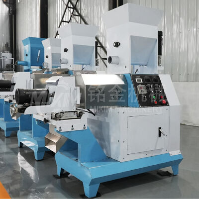 High-Efficiency Automatic  Pet Food Production Line Floating Fish Feed Pellet Machine for Dogs Cats Extruder for Fish Food