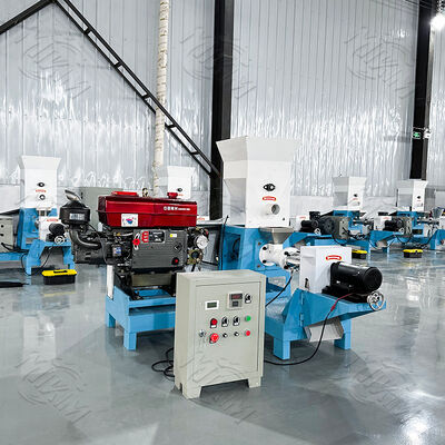 मिकीम डीजल इंजन फ्लोटिंग फिश फ़ूड पेलेट मशीन पशु फ़ूड मछली के लिए पेलेट मशीनें, सभी आउटडोर/बिजली मुक्त परिदृश्यों के लिए उपयुक्त, अधिक विश्वसनीयता के लिए डीजल चालित!