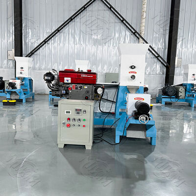 मिकिम डीजल फिश फ़ीड पेलेट एक्सट्रूडर मशीनः शक्तिशाली + कम ईंधन की खपत, मछली फ़ीड पेलेट उत्पादन लागत को आधी कर देती है