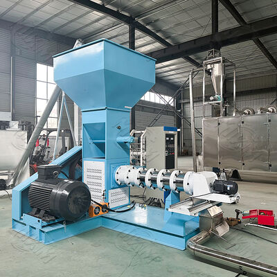 automatic Feed Making Machine Pet Cat Dog Rabbit Fish Feed Extruder Granulator Machine Animal Feed Processing Machinery for sale