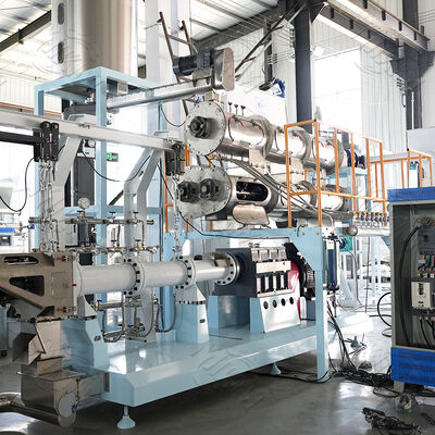 3-5 टन/घंटा स्वचालित फ्लोटिंग डूब मछली फ़ीड उत्पादन लाइन ट्विन पेंच कुत्ते खाद्य extruder फ्लोटिंग मछली फ़ीड गोली extruder मशीन