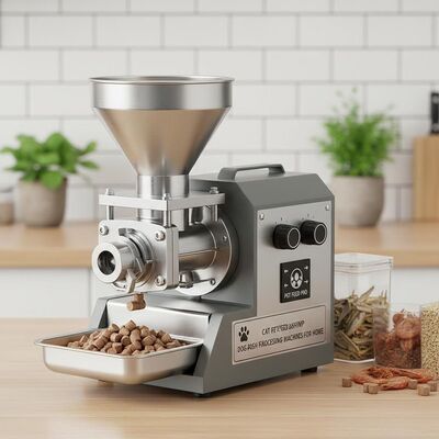 बिल्ली पालतू फ्लोटिंग मछली झींगा फ़ीड गोली एक्सट्रूडर मशीन कुत्ते खाद्य प्रसंस्करण मशीनें घर के लिए