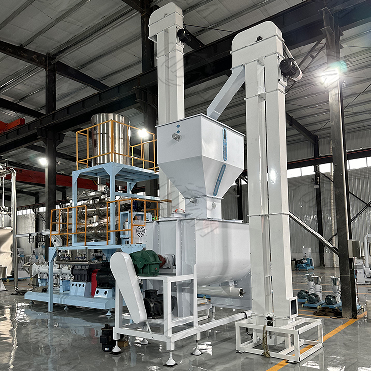 150-200kg/Hr पालतू भोजन एक्सट्रूडर मशीन, मछली फ़ीड एक्सट्रूडर मशीन