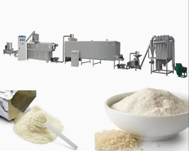 पोषण शक्ति के लिए स्वचालित 304 स्टेनलेस स्टील बीन्स मकई चावल extruder मशीन