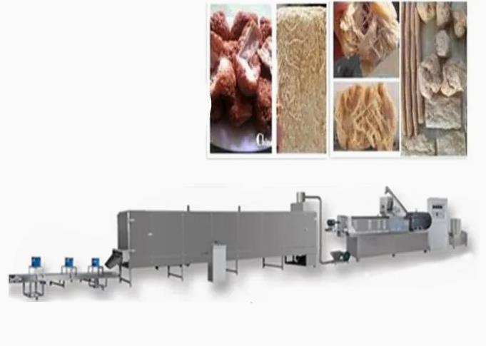पेशेवर सोया प्रोटीन खाद्य Extruder मशीन स्थिर प्रदर्शन