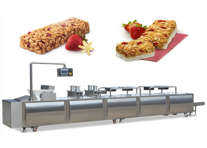 Engery अनाज बार उत्पादन लाइन, पक्षी व्यवहार / पक्षी इलाज चिपक मशीन बनाने