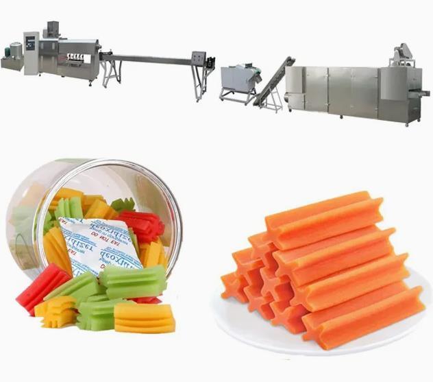 पालतू चबाने वाली हड्डी खिलौना के लिए उच्च क्षमता वाले दंत चिकित्सा देखभाल वंशावली कुत्ते खाद्य Extruder