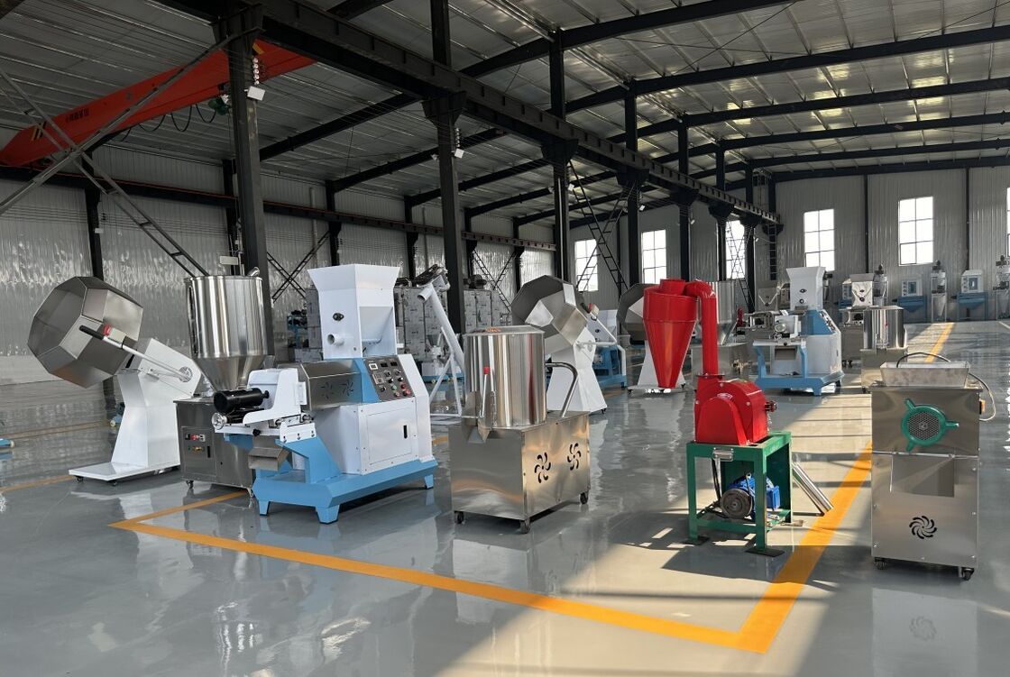 High-Efficiency Automatic  Pet Food Production Line Floating Fish Feed Pellet Machine for Dogs Cats Extruder for Fish Food