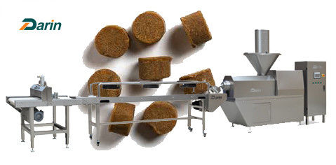 कुत्ते के भोजन के लिए कम शोर कोल्ड पेट फूड एक्सट्रूडर मशीन स्नैक्स चबाने वाले स्नैक्स